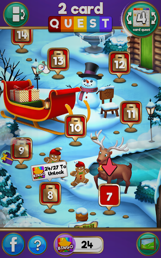 Bingo Quest Winter Garden - Christmas Adventure屏幕截圖0