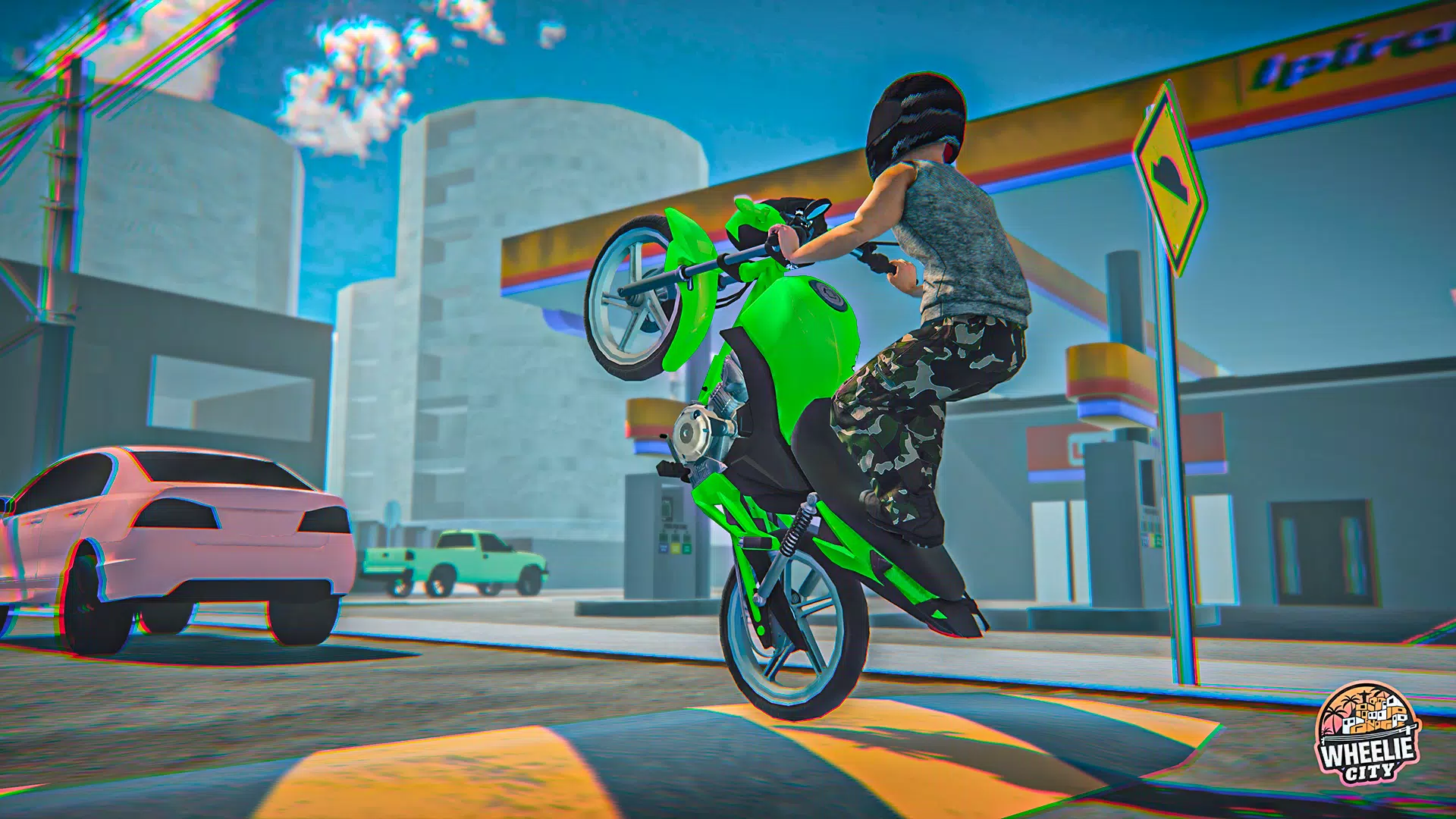 Wheelie City captura de pantalla 