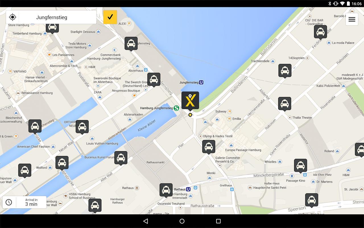 FREENOW - Taxi and more screenshot 0