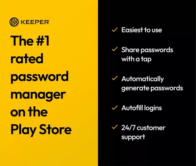 Keeper Password Manager स्क्रीनशॉट 0