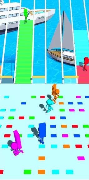 Bridge Run Shortcut Race 3D Ekran Görüntüsü 2