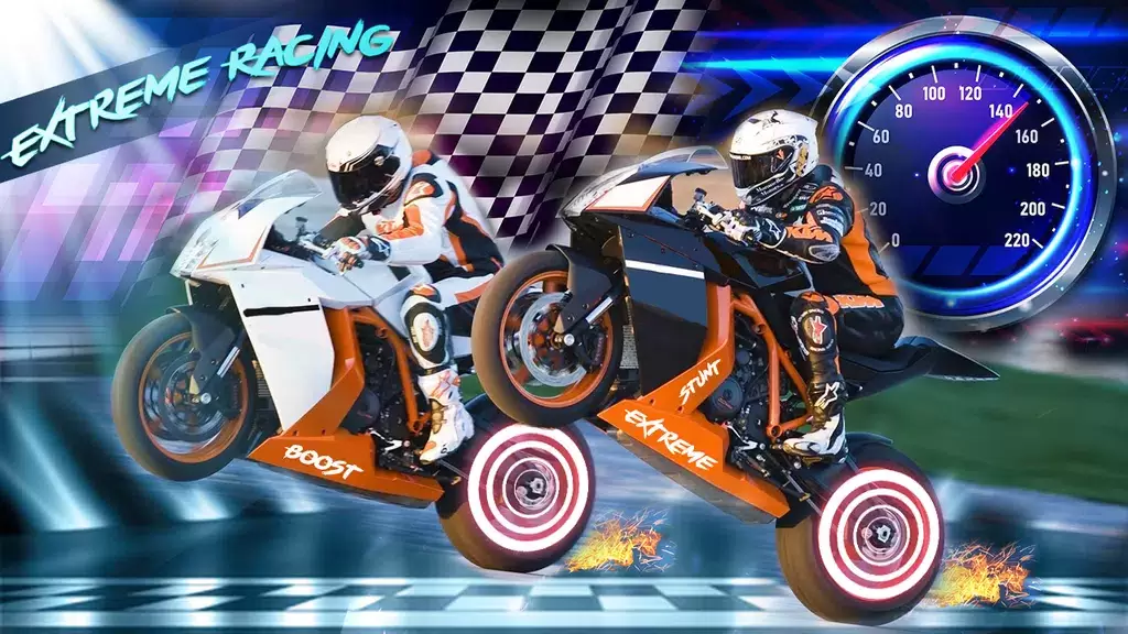 MotorBike Racing Simulator 3d Ekran Görüntüsü 0