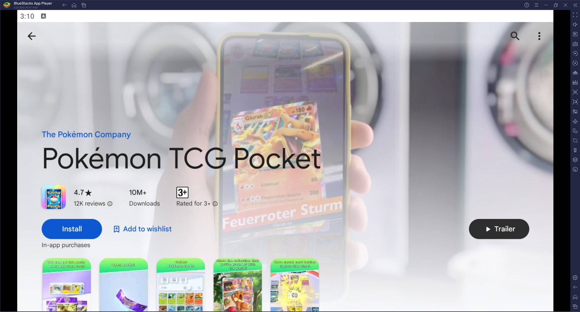 Pokémon TCG Pocket hiện có thể chơi trên PC thông qua Bluestacks