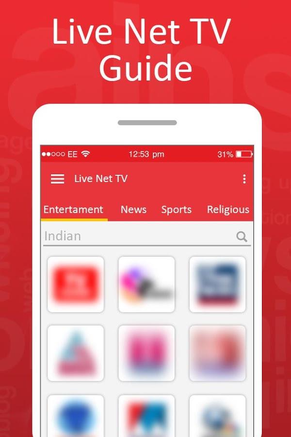 Live Net TV Streaming Guide capture d’écran 0