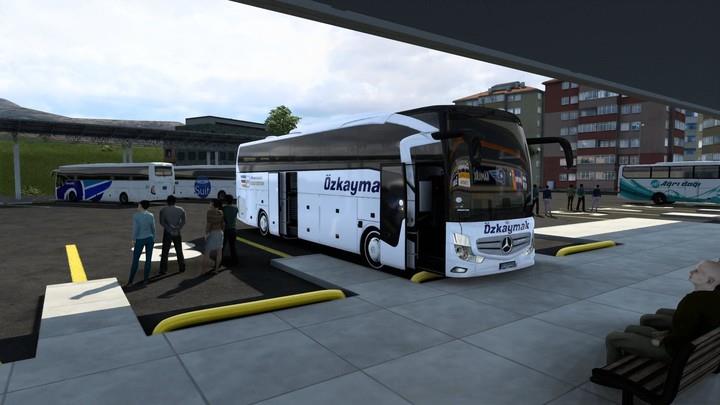 Coach Bus Simulator Game 3D ảnh chụp màn hình 1