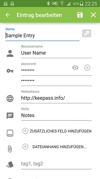 Keepass2Android Screenshot 0