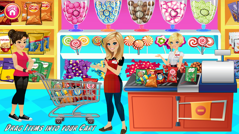 Supermarket Shopping Mall Game Screenshot 1