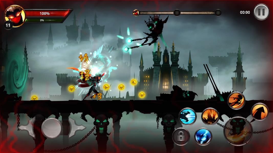 ภาพหน้าจอ Stickman Legends: Ninja Warriors 2