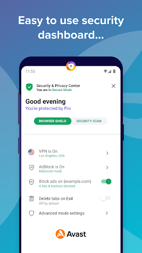 Tenta Navegador VPN captura de pantalla 3