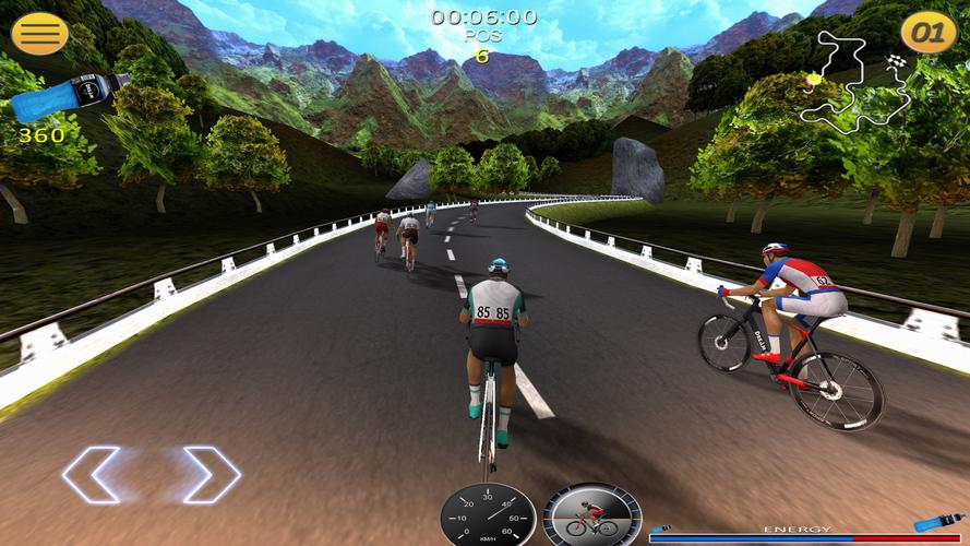 Pro Cycling Tour ကိုဖန်သားပြင်3