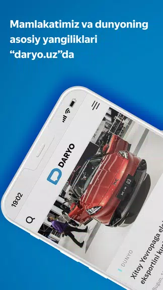 Daryo — O‘zbekiston xabarlari ảnh chụp màn hình 0