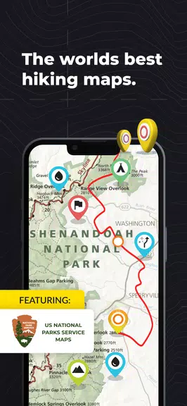 HiiKER: The Hiking Maps App屏幕截圖1
