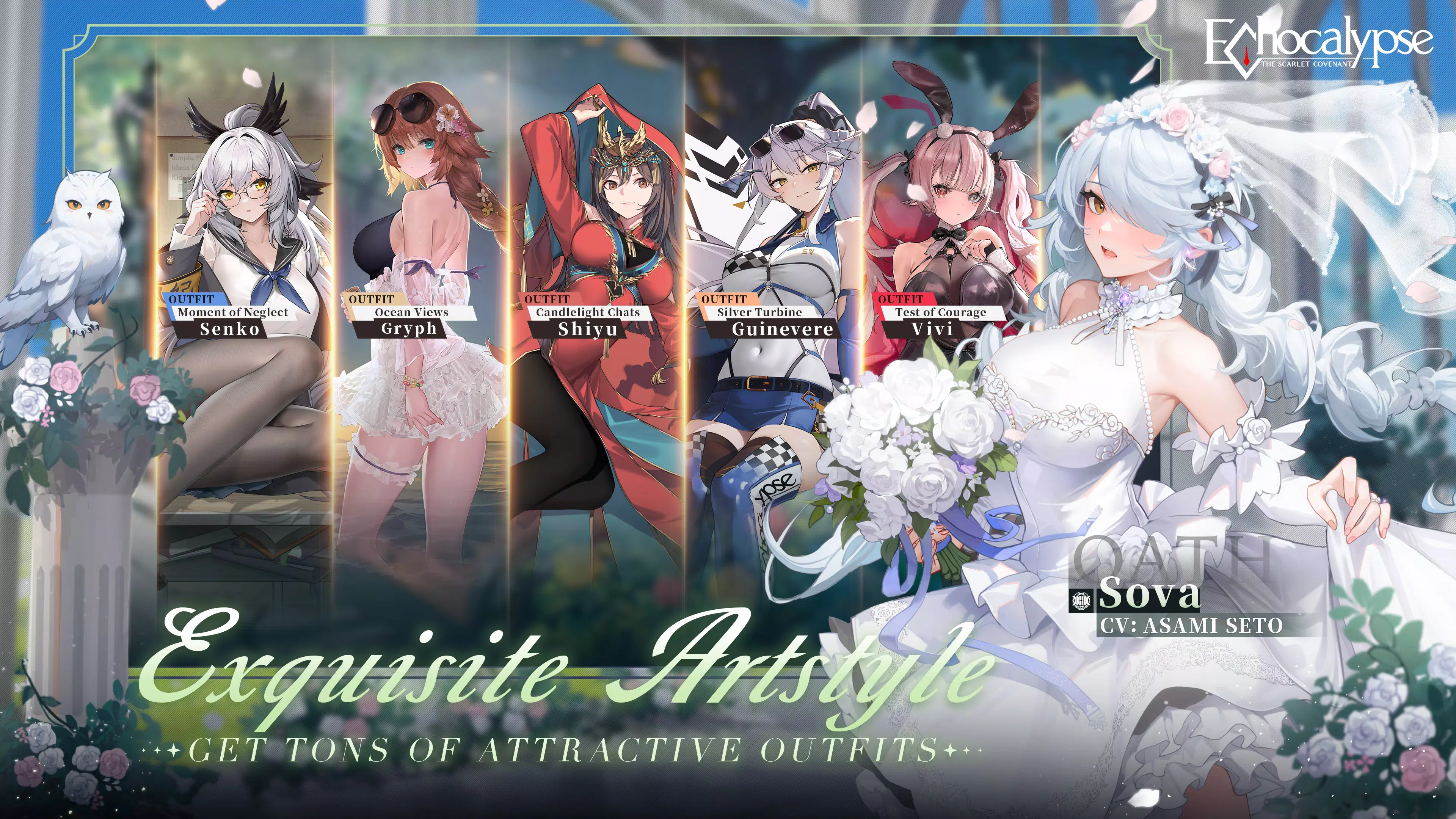 Echocalypse: Scarlet Covenantスクリーンショット3