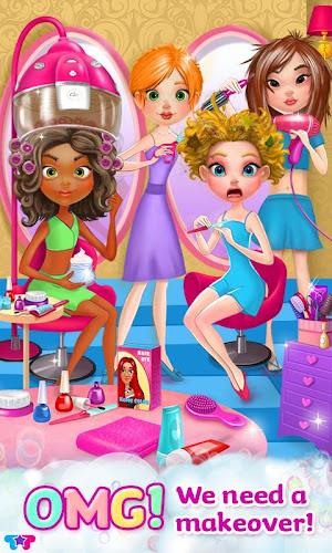 Crazy Hair Salon-Girl Makeover capture d’écran 1