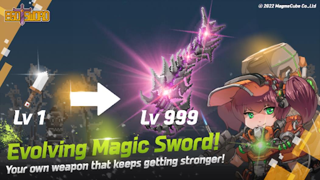 ภาพหน้าจอ Ego Sword : Idle Hero Training Mod 0