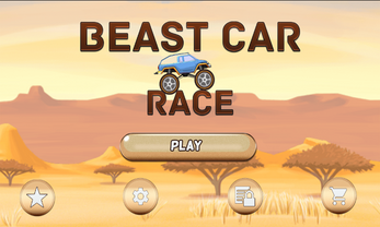 Beast Car Race Schermafbeelding 0