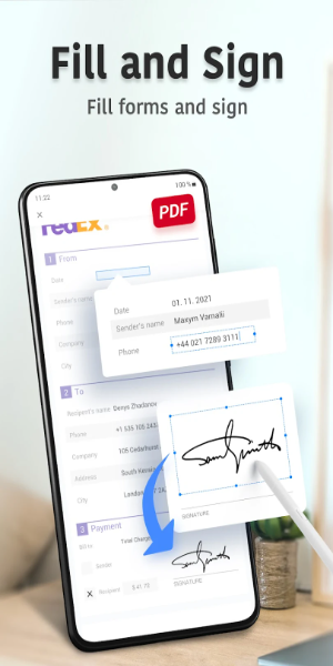 PDF Pro: Edit, Sign & Fill PDF zrzut ekranu 0