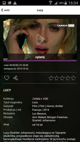 Screenshot nc+ GO 0