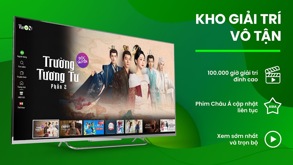 Screenshot VieON for Android TV 1