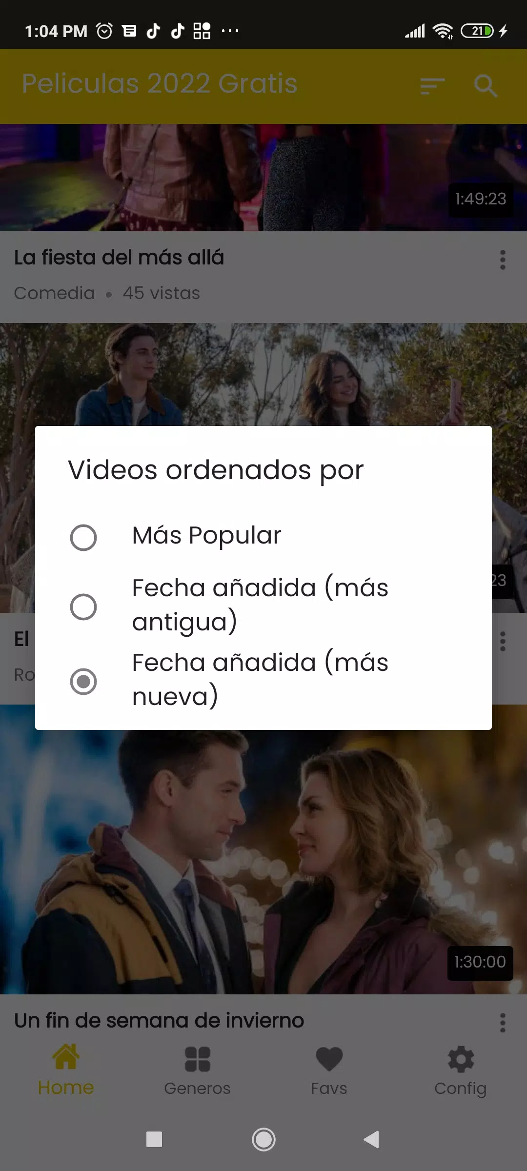 Pelismart Peliculas en Estreno屏幕截圖0