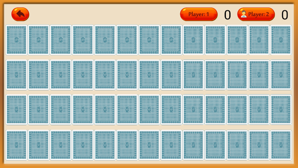 ภาพหน้าจอ Playing Cards Matching Game - Memory booster game 2