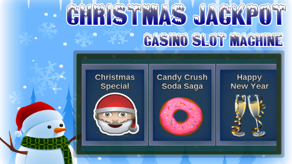 Christmas Jackpot : Real Casino Slot Master 777屏幕截圖0
