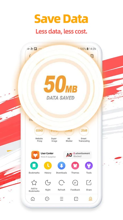 UC Browser Android screenshot 1