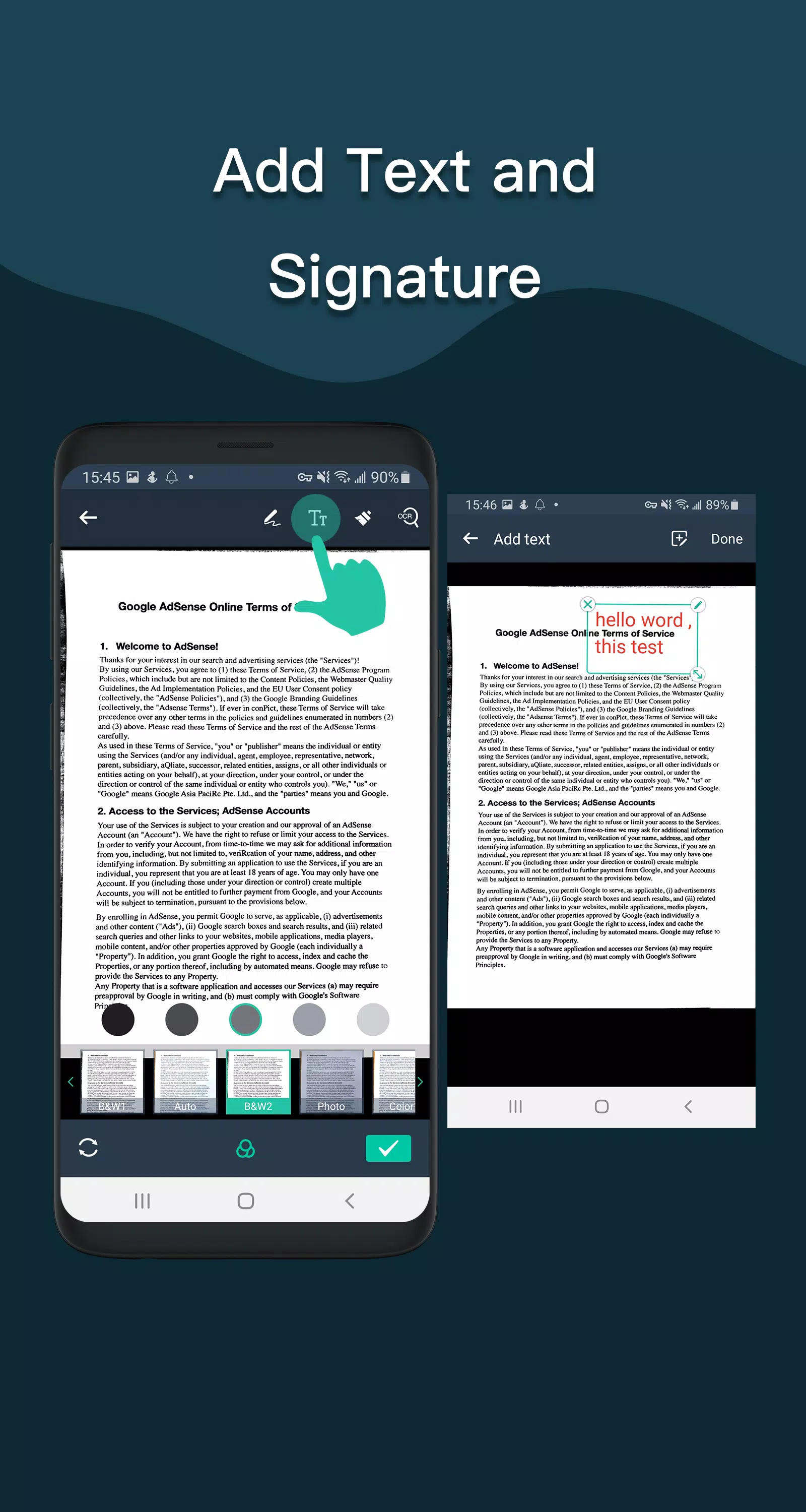 Simple Scan - PDF Scanner App экрана 2
