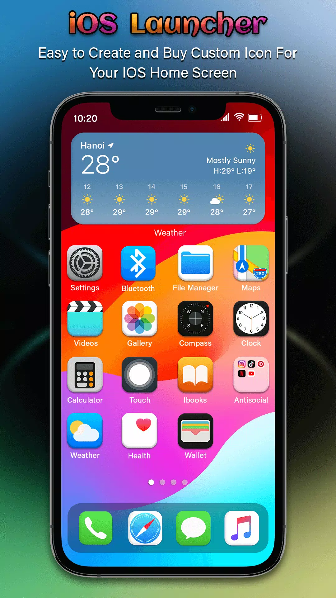 IOS Launcher - iOS 17 Pro屏幕截圖2