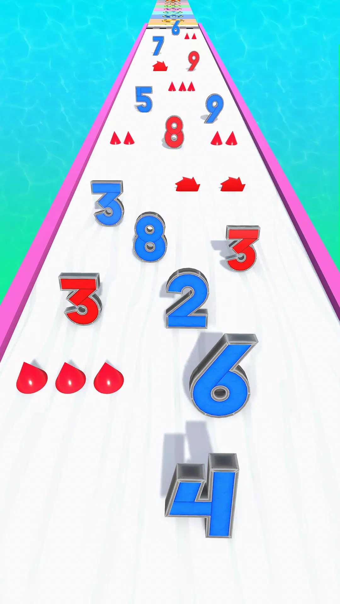 Number Master Run 3D Games capture d’écran 0