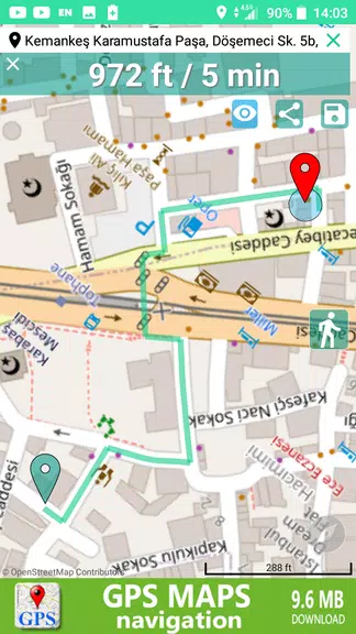 GPS Maps & Navigations zrzut ekranu 3