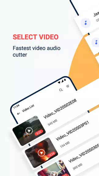 Video Cutter, Cropper, Audio C capture d’écran 1