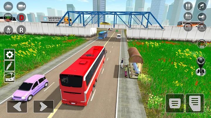 Bus Simulator Bus Driving Game স্ক্রিনশট 0