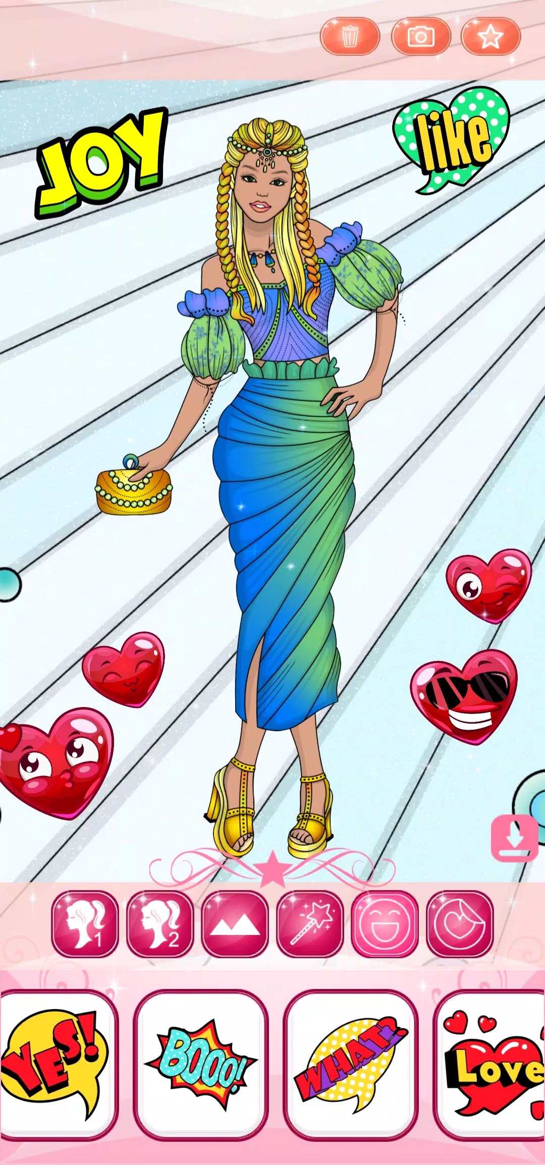 Screenshot Dress Up Games & Coloring Book 2