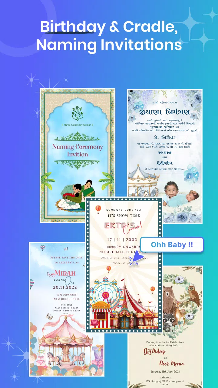 Invitation Maker - Card Design Screenshot 3