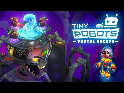 Winzige Roboter: Portal Escape Gameplay