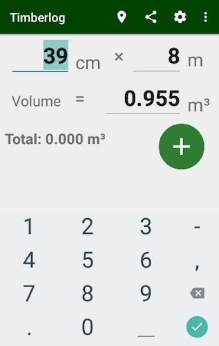 Timberlog - Timber calculator ကိုဖန်သားပြင်0