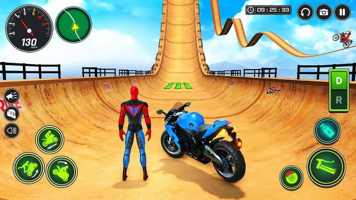 Superhero Bike Stunt Games GT ကိုဖန်သားပြင်2