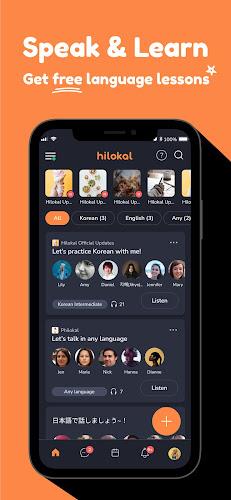 ภาพหน้าจอ Hilokal Learn Languages & Chat 2