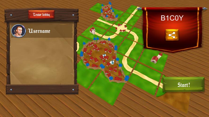 War of Carcassonne board Games capture d’écran 2