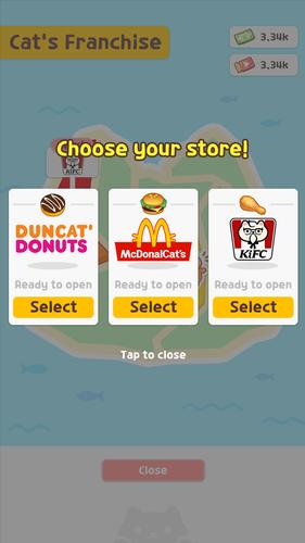 Cat diner: Franchise tycoonスクリーンショット0
