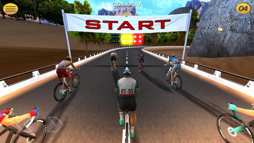 Pro Cycling Tour ကိုဖန်သားပြင်0