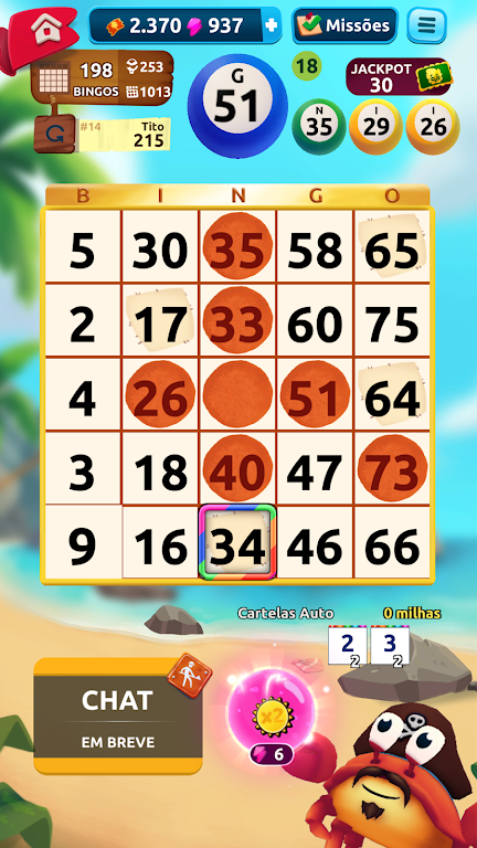 Bingo Bloon - Free Game - 75 Ball Bingo屏幕截圖1
