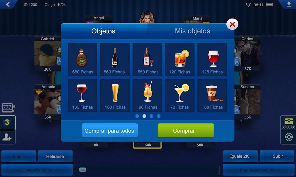 Poker Latino HD screenshot 1