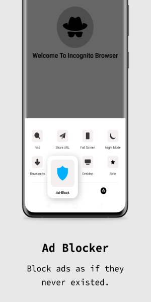 Private Browser: Incognito ảnh chụp màn hình 1