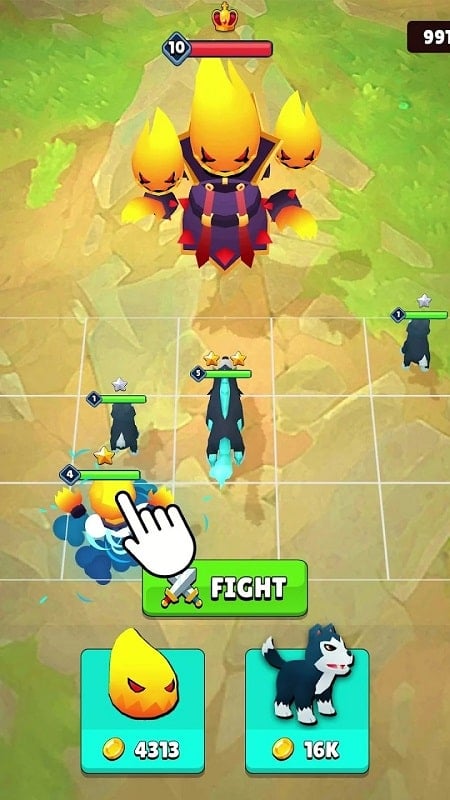 Merge Battle Tactics экрана 1