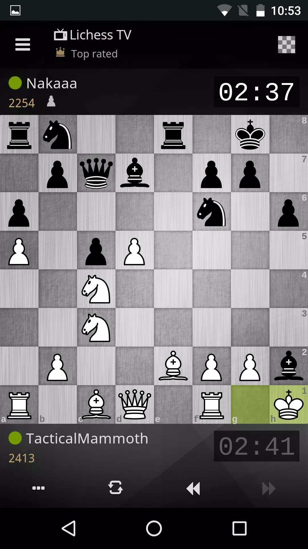 lichess Capture d'écran 0