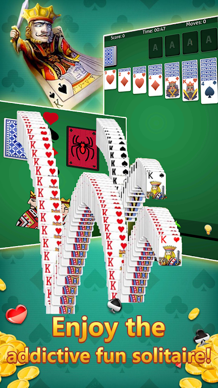 klondike solitaire :card shark Capture d'écran 2