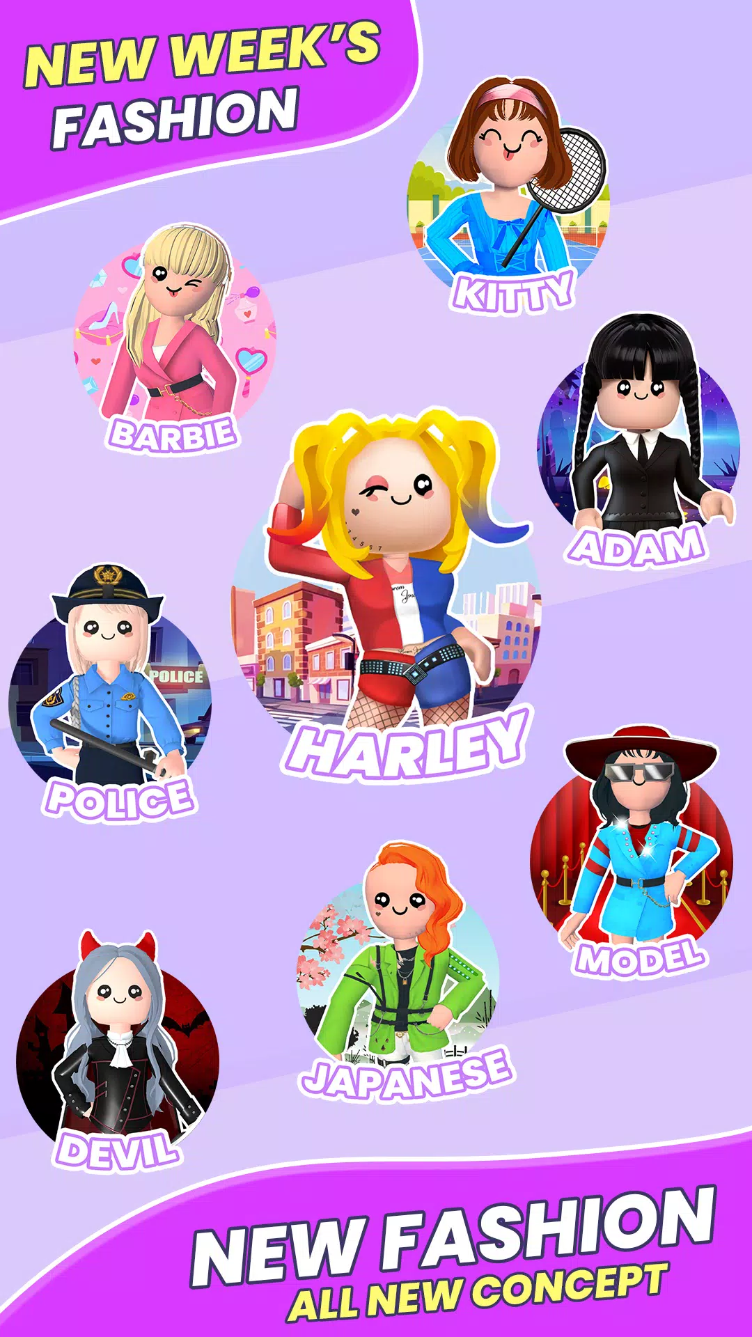 Fashion Doll Dress Up Show屏幕截圖2