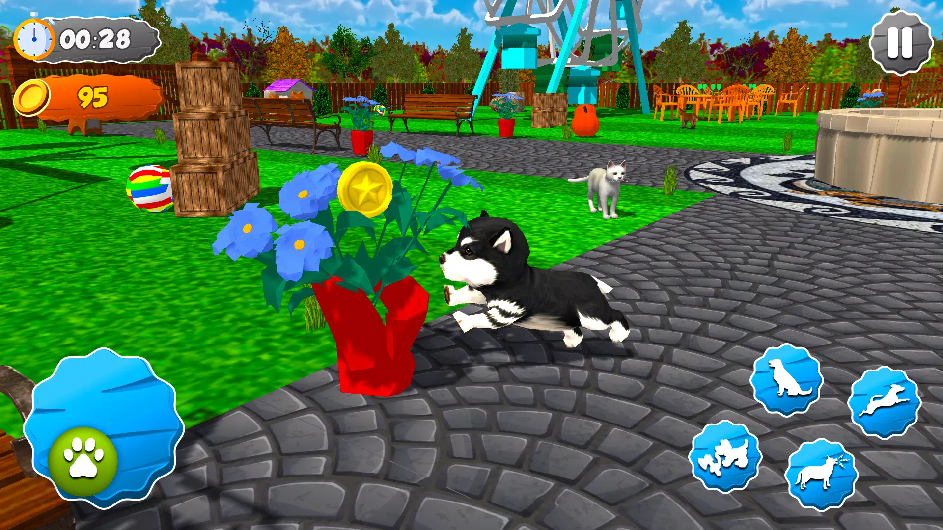 Pet Dog Game: Virtual Dog Sim screenshot 1